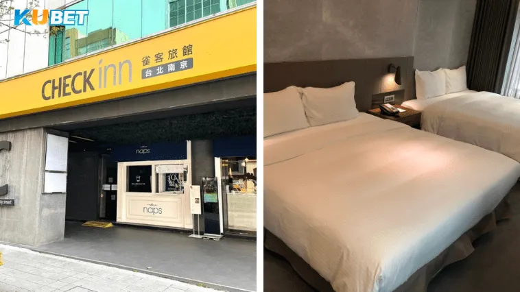 โรงแรม CHECK inn Taipei NanJing ในไทเป ไต้หวัน By KUBET