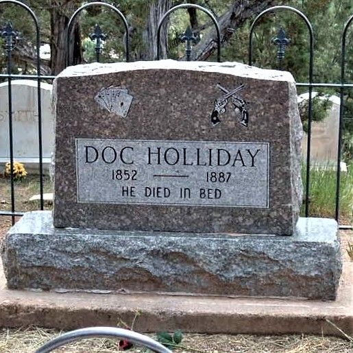 หลุดศพของ "Doc Holliday" นักพนันแพทย์มฤตยูแห่งอเมริกาตะวันตก  By KUBET