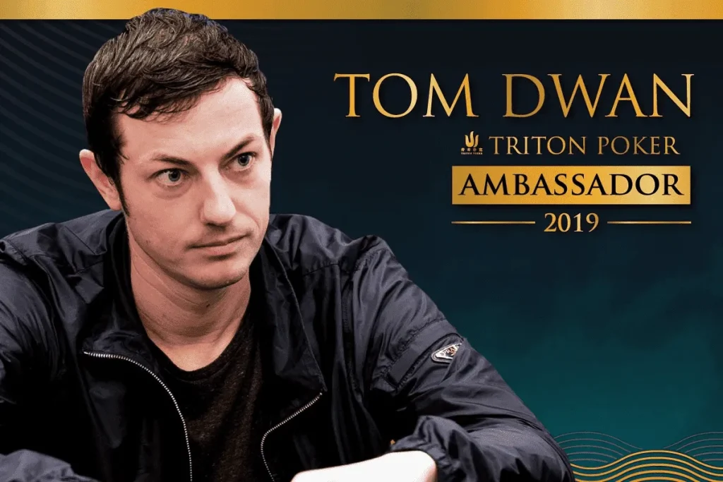 Tom Dwan แบรนด์แอมบาสเดอร์ Triton Poker 2019 By KUBET