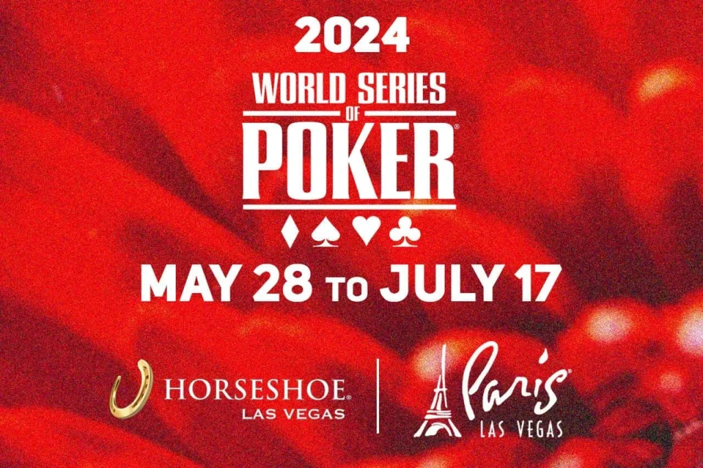 การแข่งขันโป๊กเกอร์ WSOP 2024 ณ Horseshoe and Paris Hotel & Casino วันที่ 28 พ.ค.-17 ก.ค. By KUBET