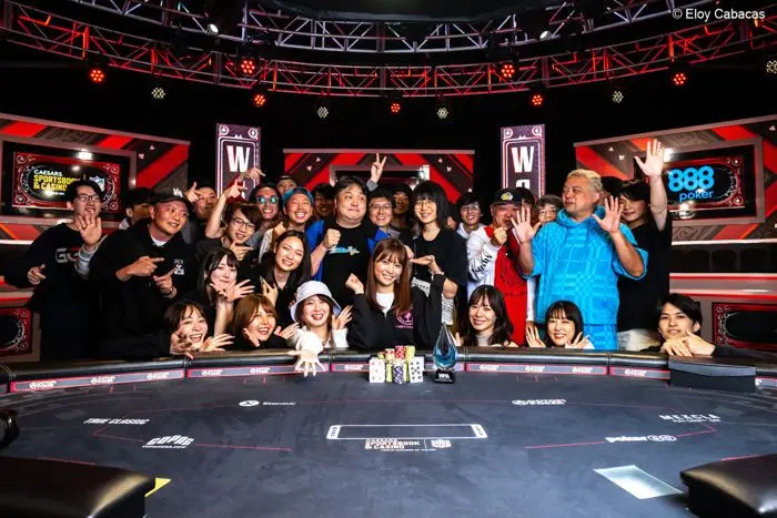 Shiina Okamoto คว้าสร้อยข้อมือ World Series of Poker เส้นแรก By KUBET