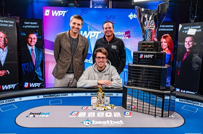 Frederic Normand เฉลิมฉลองการคว้าแชมป์ WPT bestbet Scramble Championship ประจำปี 2023 - KUBET