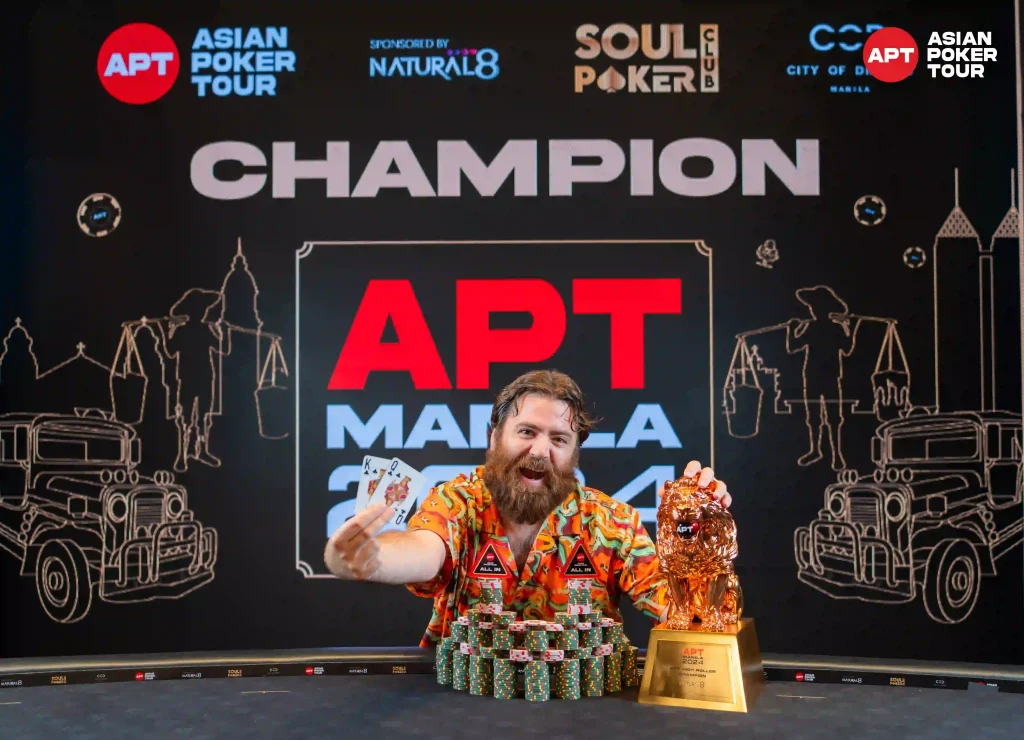 Daniel Neilson คว้ารางวัล APT High Roller - KUBET