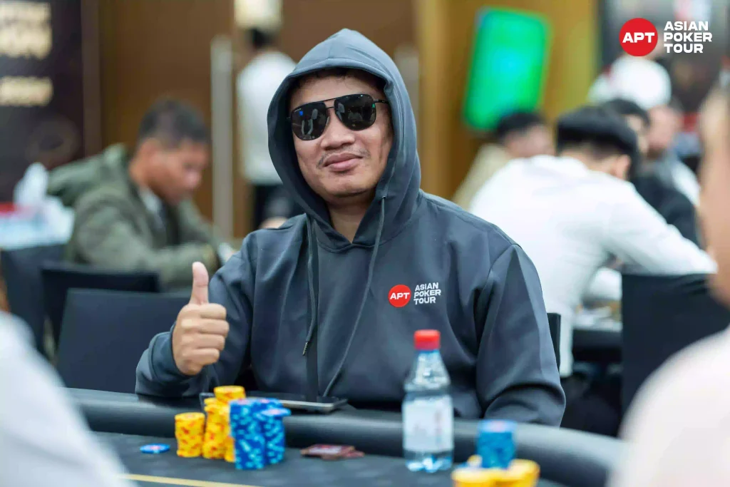 Nhut Do Van จบการแข่งขันในฐานะผู้นำชิปของการแข่งขัน Flight A - KUBET