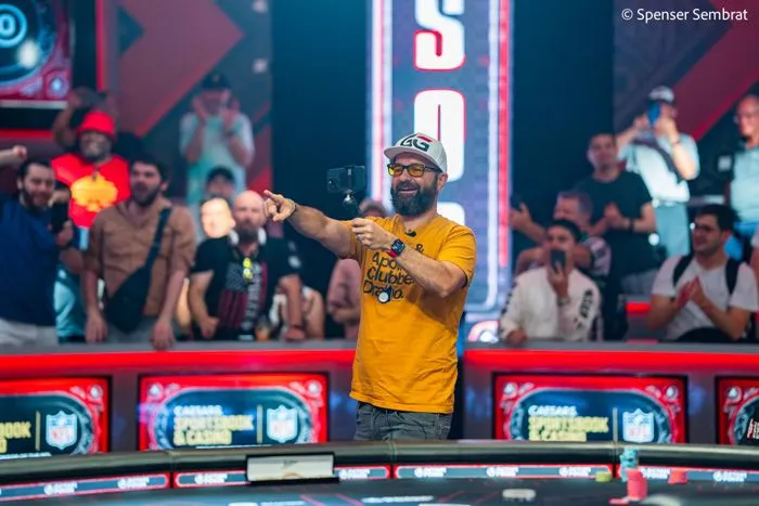 Daniel Negreanu ได้ถ่ายโมเมนต์ของเขาไว้