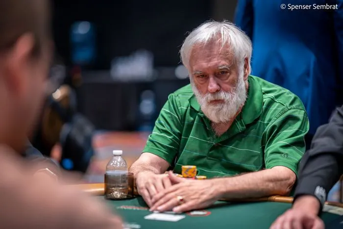 Tom McEvoy ที่ WSOP ปี 2023