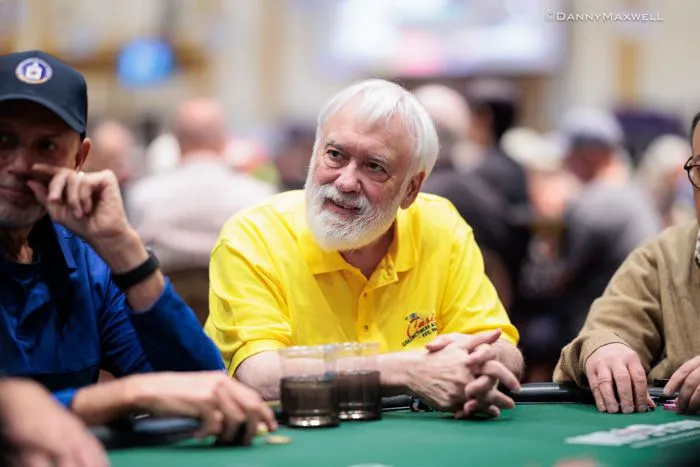 Tom McEvoy ในการแข่งขัน โป๊กเกอร์ WSOP