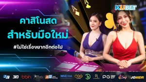 คาสิโนสด สำหรับมือใหม่